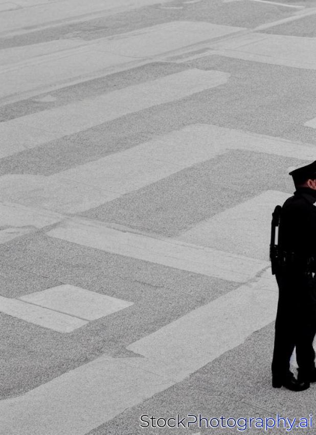 anti-terrorist policeman in black uniform isolated on white