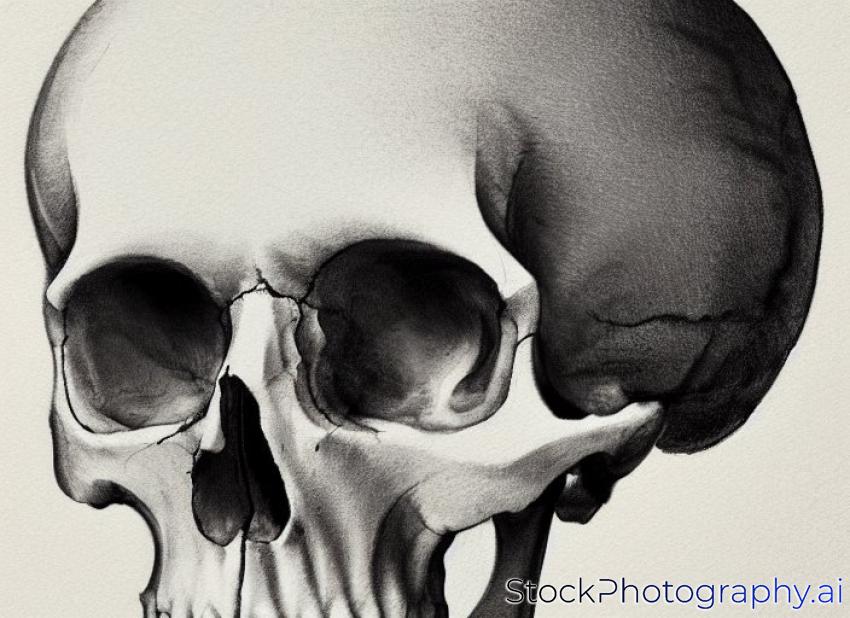 portrait of a skull