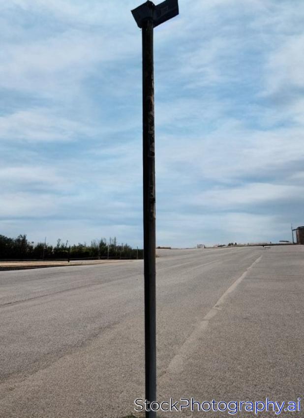 empty sign post against the sky #2