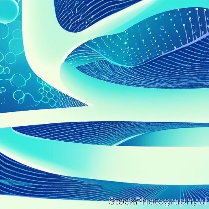 futuristic technology wave design with lights